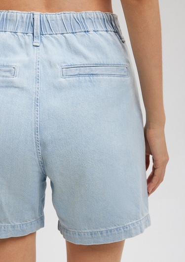  Mavi Mandy Akdeniz Açık Mavi Jean Şort 1410121-87997