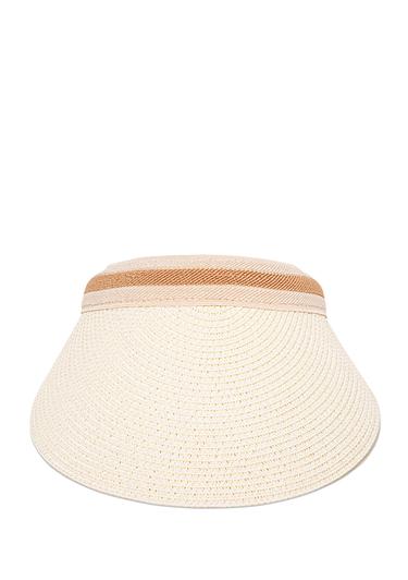  Mavi Bej Hasır Şapka 1912328-80795