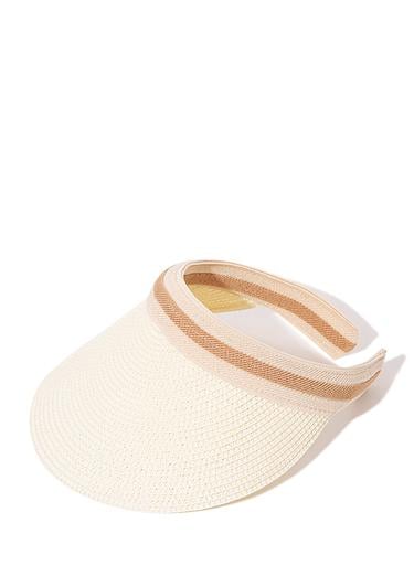  Mavi Bej Hasır Şapka 1912328-80795