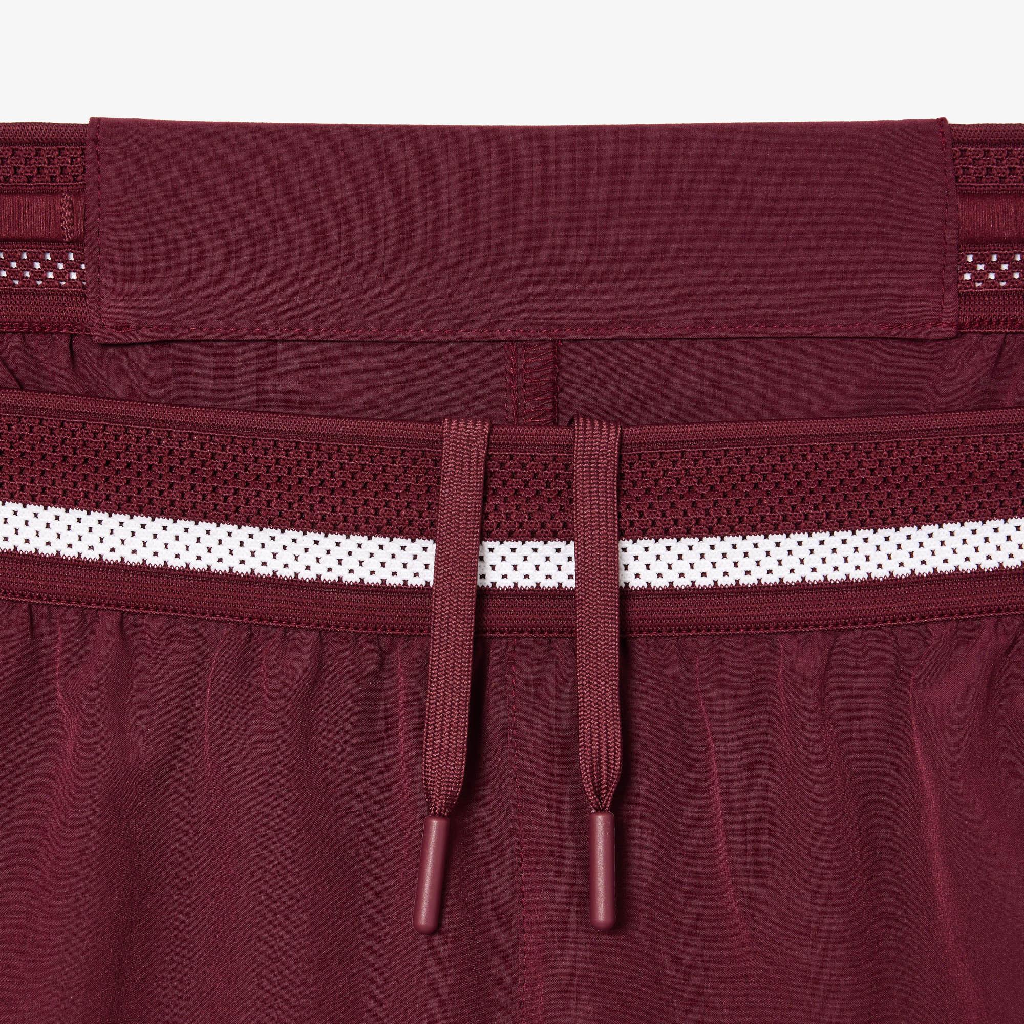 SPORT x Novak Djokovic Erkek Regular Fit Bordo Şort