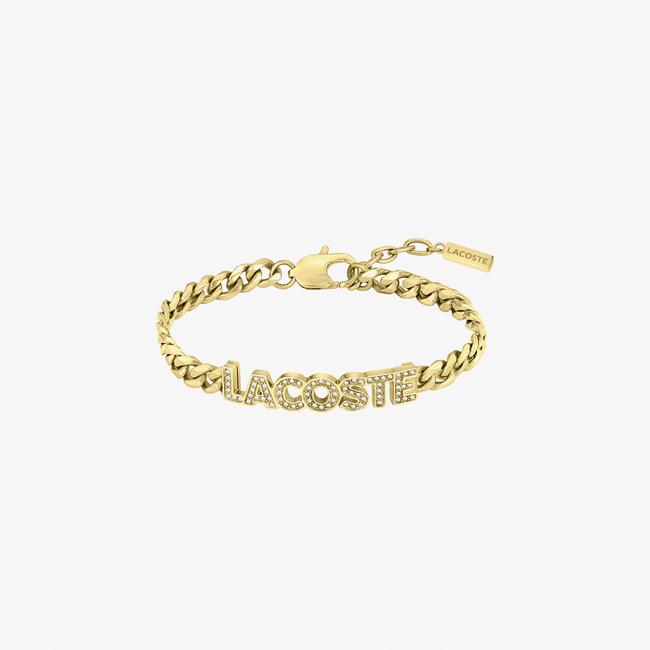 Lacoste Script Kadın Sarı Bileklik
