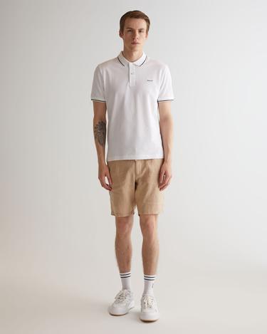  GANT Erkek Beyaz Regular Fit Polo
