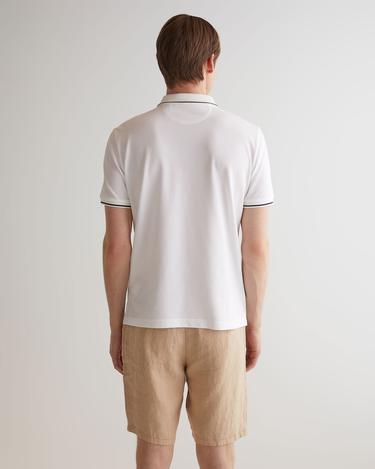  GANT Erkek Beyaz Regular Fit Polo