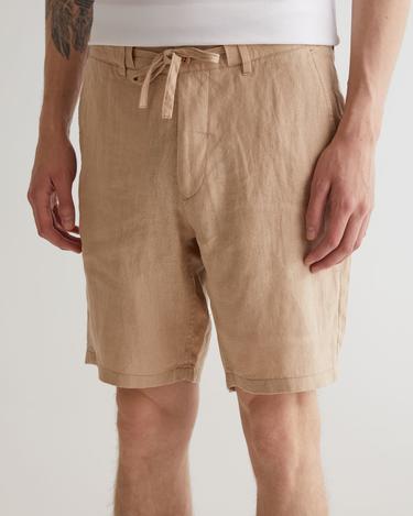  GANT Erkek Bej Relaxed Fit Keten Şort
