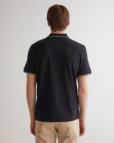  GANT Erkek Siyah Regular Fit Polo