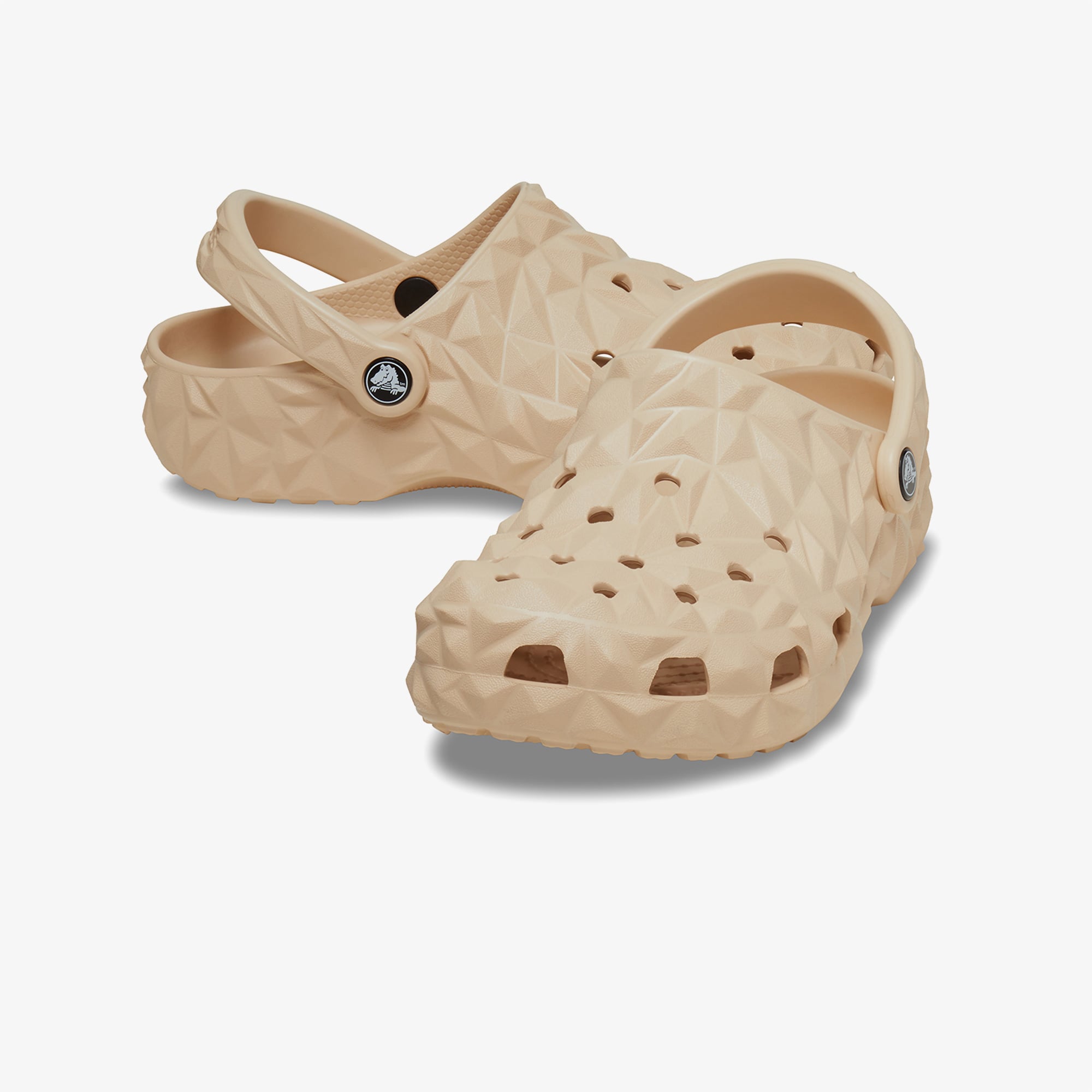 Crocs Crocs Classic Geometric Clog Kadın Krem Terlik Sandalet & Terlik | FashFed Krem - 6. görsel