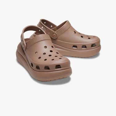  Crocs Classic Crush Kadın Kahverengi Terlik