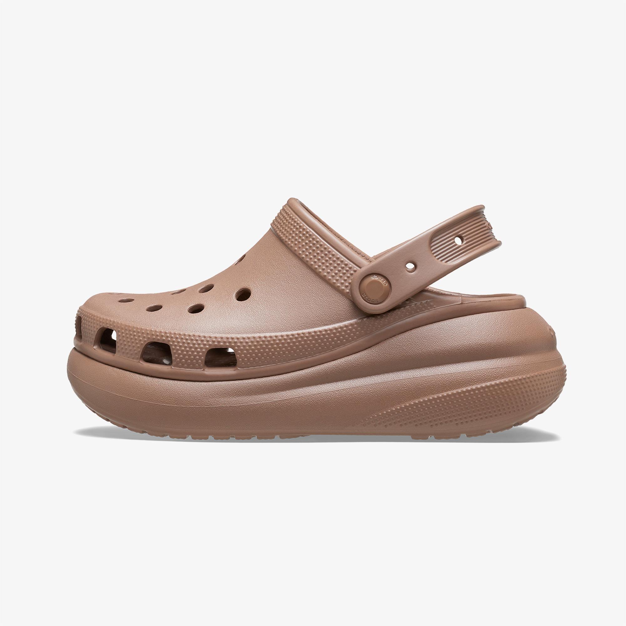 Crocs Classic Crush Clog Kadın Kahverengi Terlik