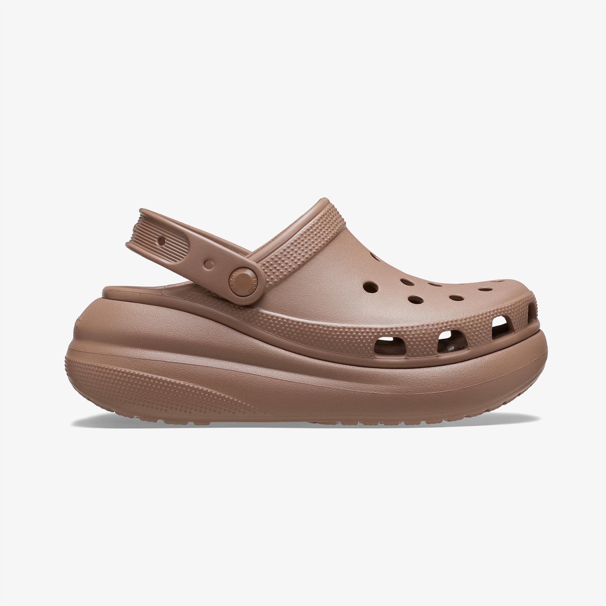 Crocs Classic Crush Clog Kadın Kahverengi Terlik