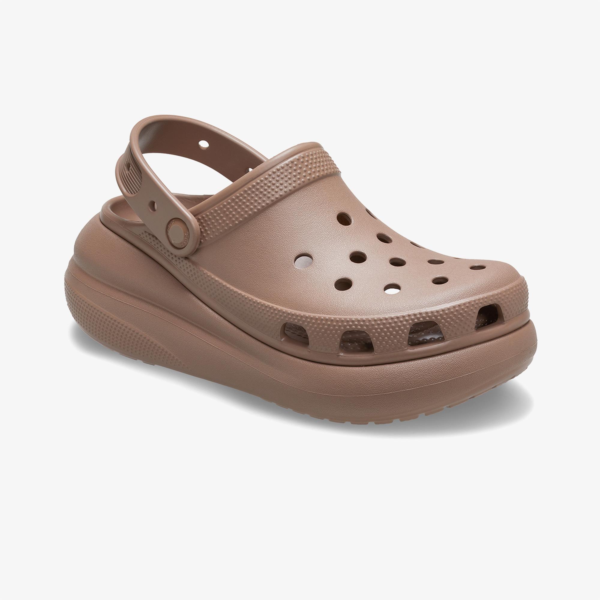 Crocs Classic Crush Clog Kadın Kahverengi Terlik