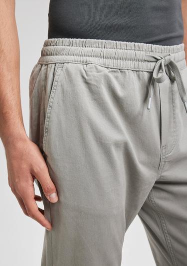  Mavi Beli Lastikli Açık Gri Pantolon 000169-81322