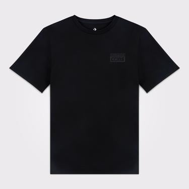  Converse Grafik Baskılı Erkek Siyah T-Shirt