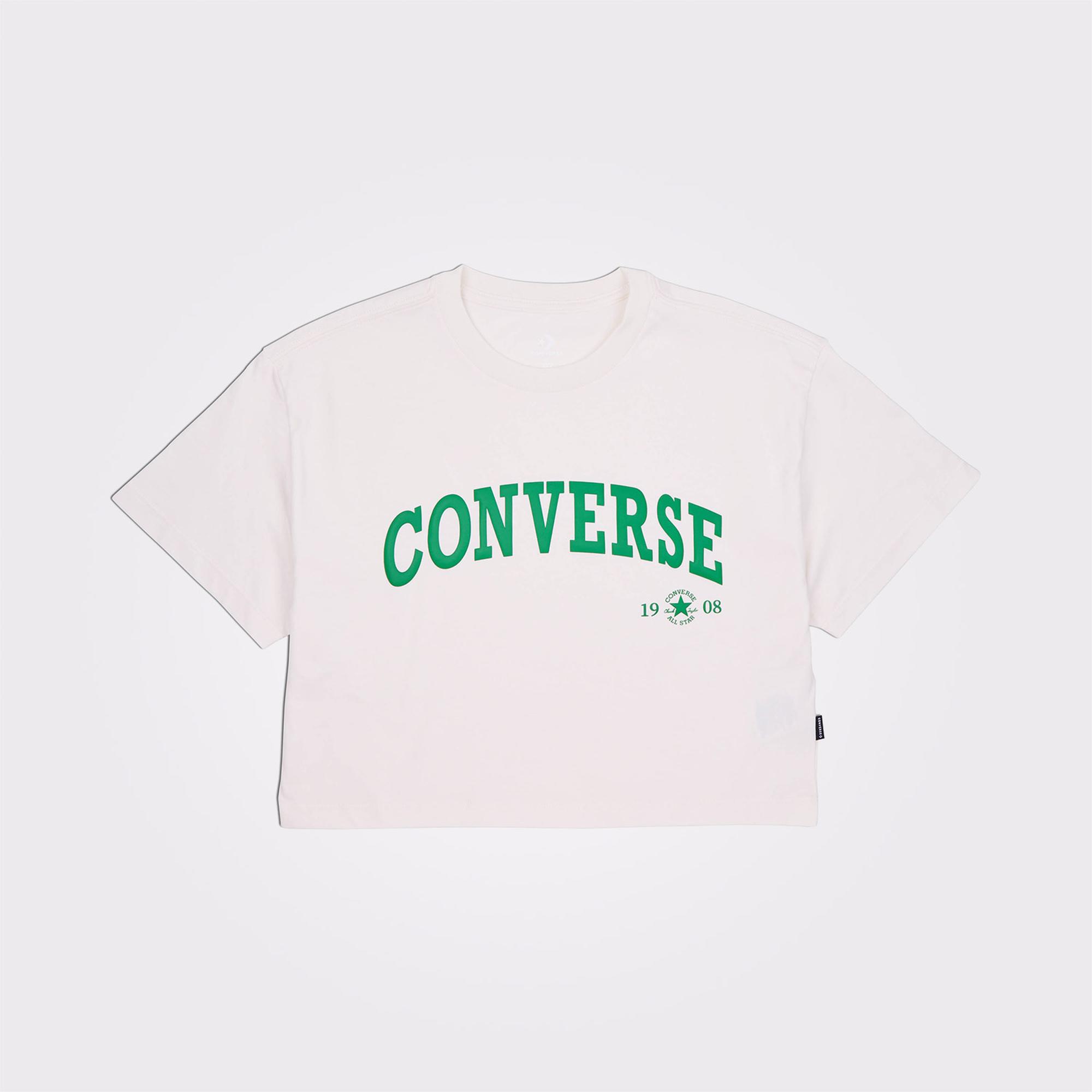 Converse Collegiate Gold Kadın Krem T-Shirt