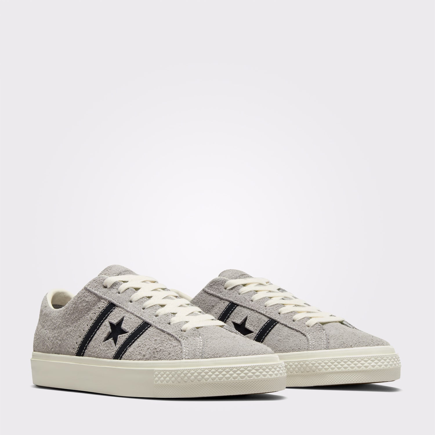 Converse One Star Academy Pro Unisex Gri Süet Sneaker - Görsel 4