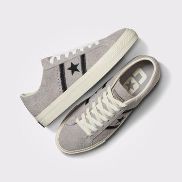 Converse One Star Academy Pro Unisex Gri Süet Sneaker