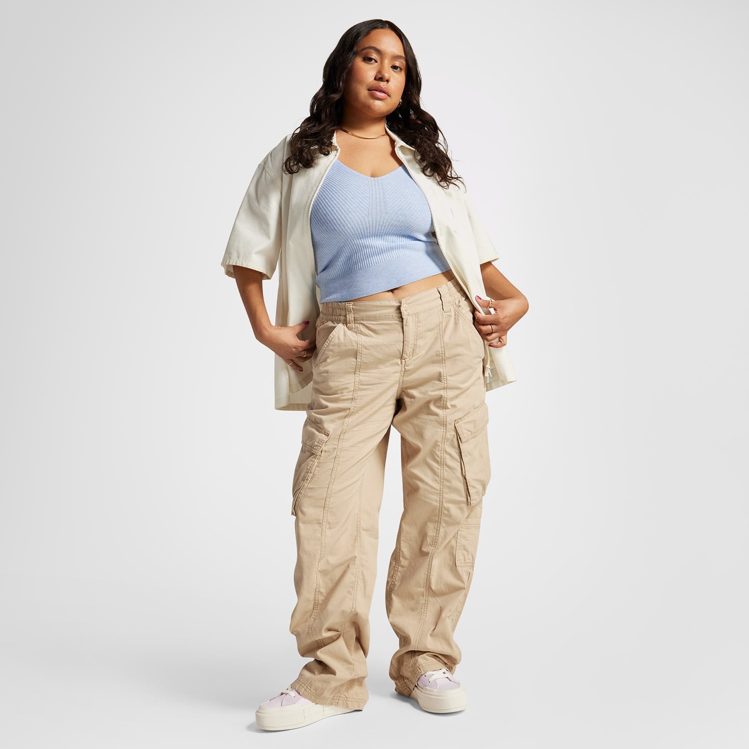 Converse Converse Mor Cruise Unisex Pembe Sneaker | FashFed Mor - 4. görsel