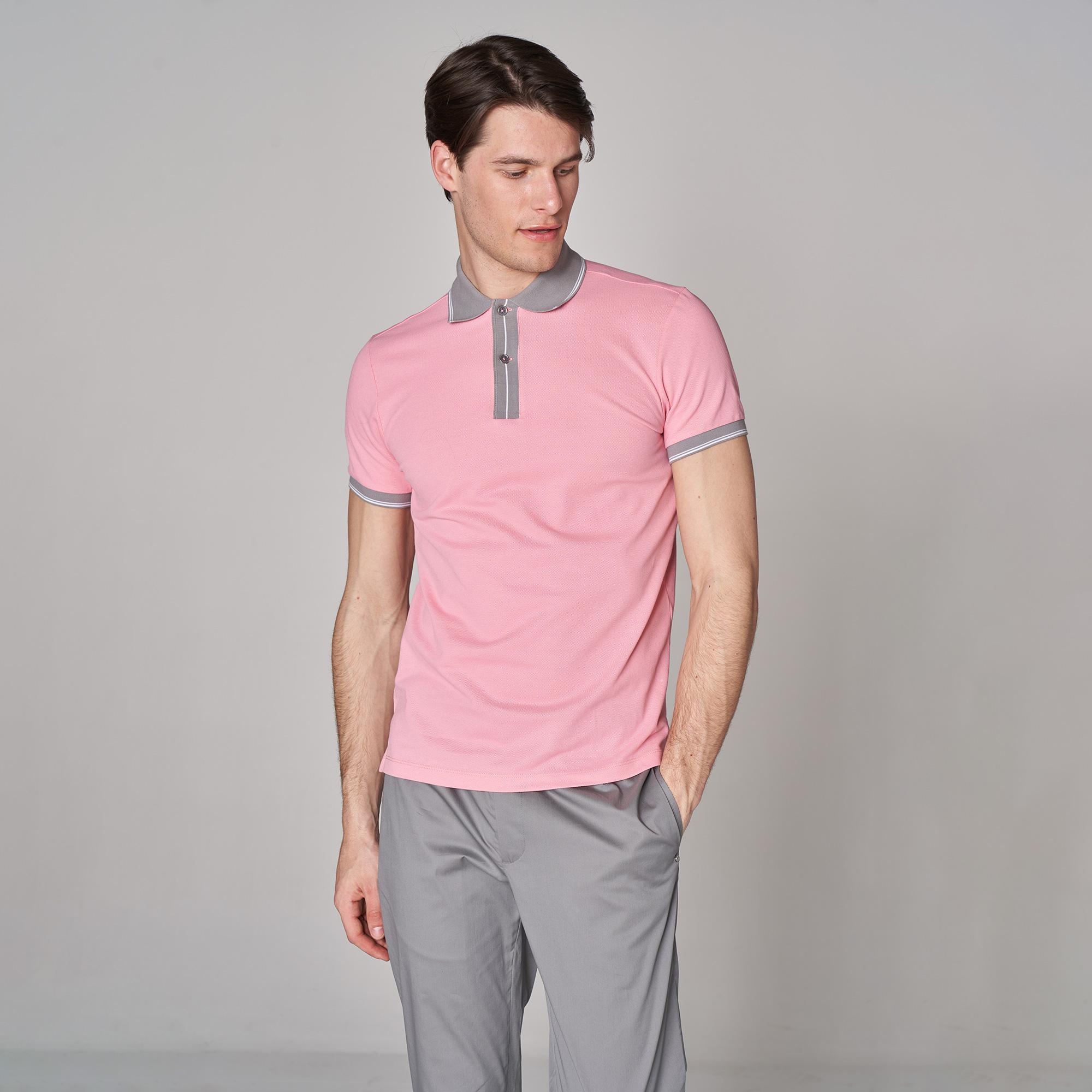 Sportempt St225  Erkek Pembe Polo