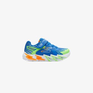  Skechers Flex-Glow Bolt Çocuk Işıklı Mavi Spor Ayakkabı