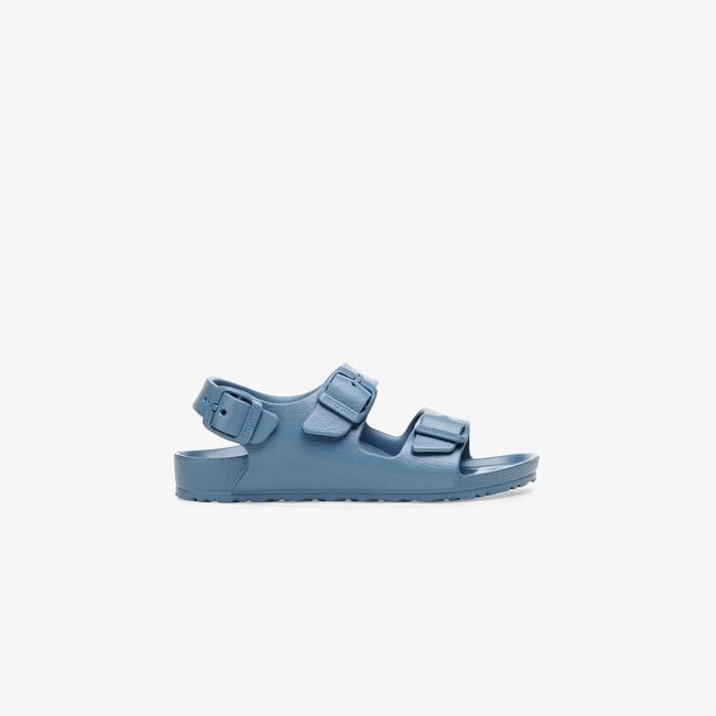  Birkenstock Milano Eva Çocuk Mavi Sandalet