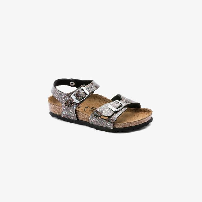  Birkenstock Rio Bf Çocuk Siyah Sandalet