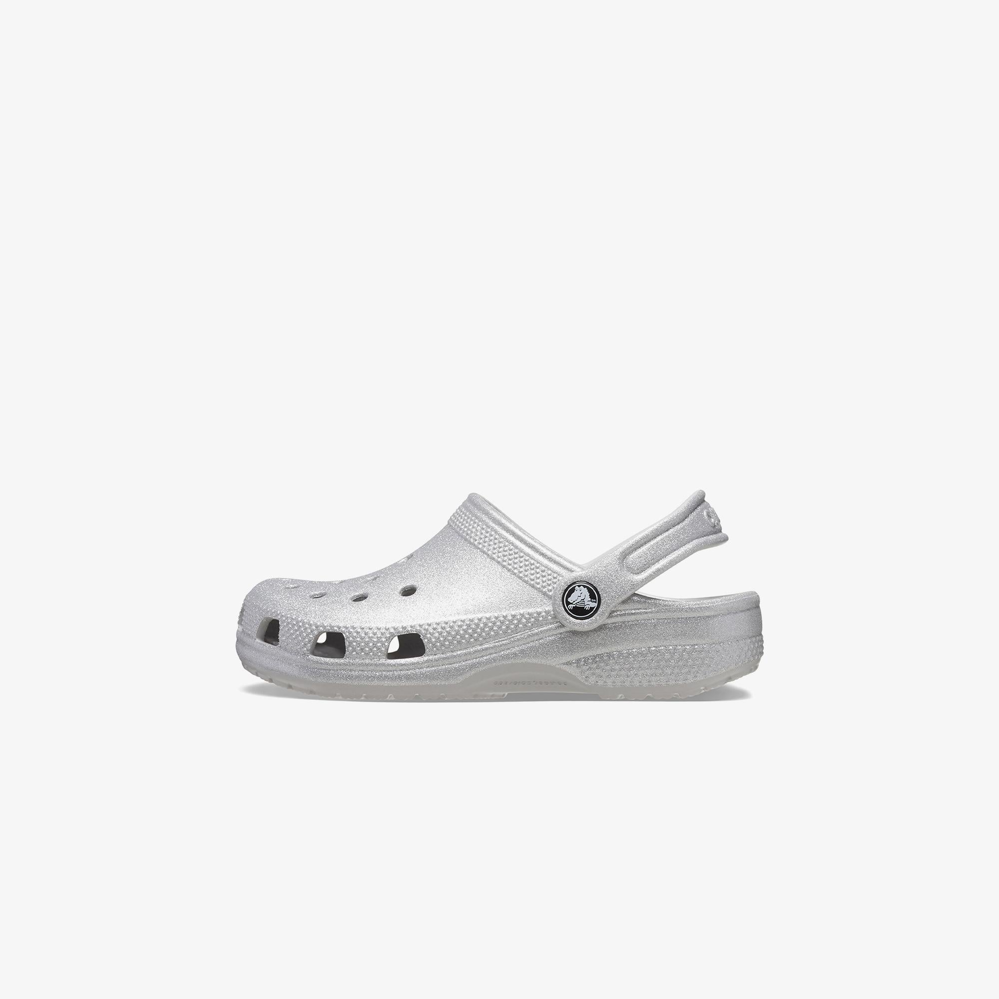 Crocs Classic Glitter T Bebek Gri Terlik