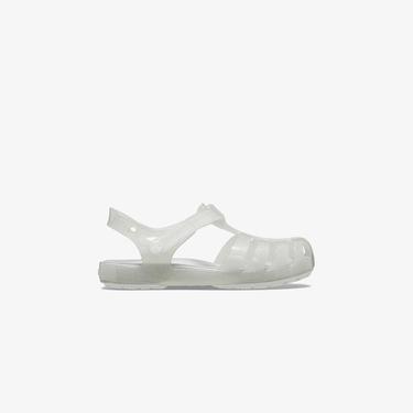  Crocs Isabella Glitter T Bebek Gri Sandalet