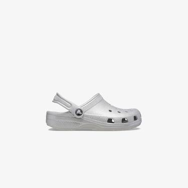 Crocs Classic Glitter K Çocuk Gri Terlik