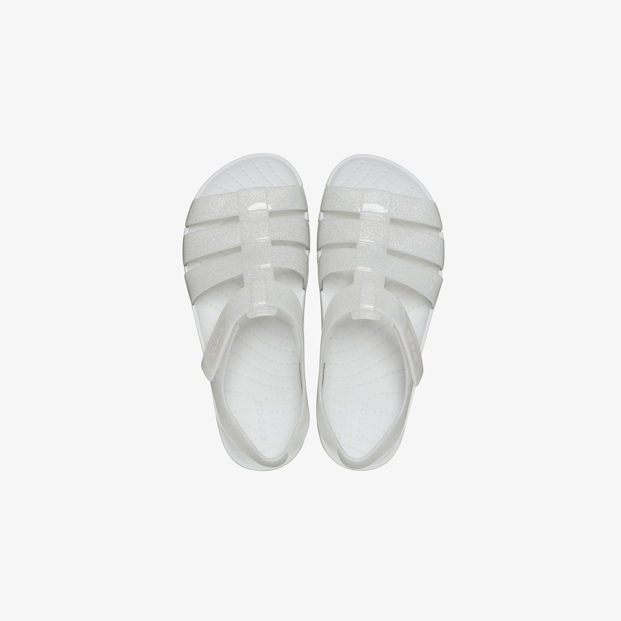 Crocs Isabella Glitter K Çocuk Gri Sandalet