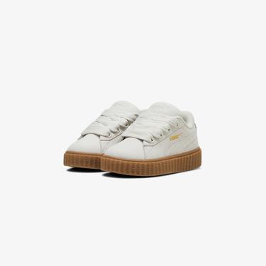  Puma Creeper Phatty Nubuck Çocuk Beyaz Spor Ayakkabı