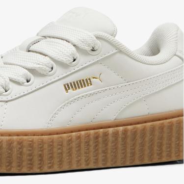  Puma Creeper Phatty Nubuck Çocuk Beyaz Spor Ayakkabı