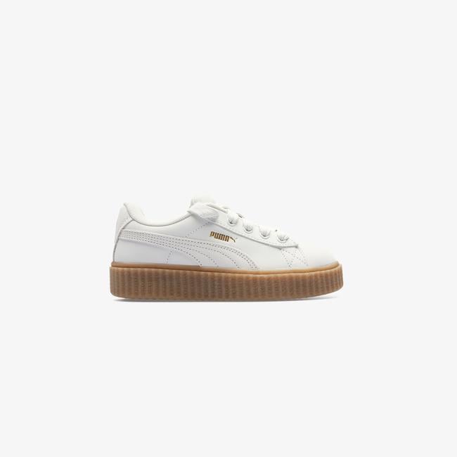  Puma Creeper Phatty Nubuck Çocuk Beyaz Spor Ayakkabı