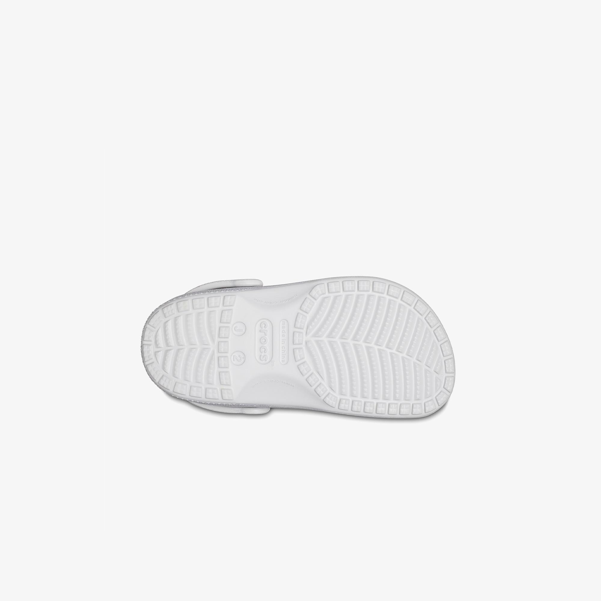 Crocs Classic Glitter Çocuk Gri Terlik