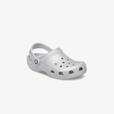  Crocs Classic Glitter T Bebek Gri Terlik