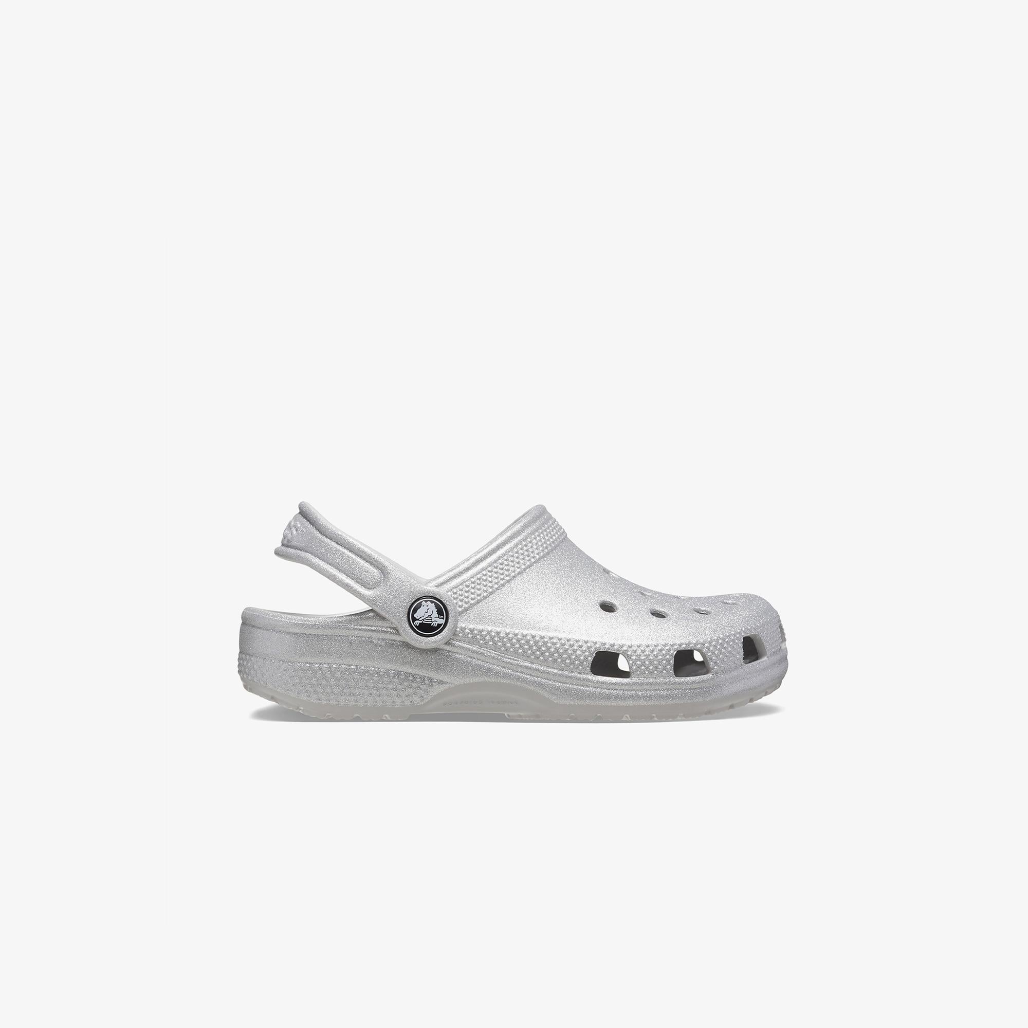 Crocs Classic Glitter T Bebek Gri Terlik