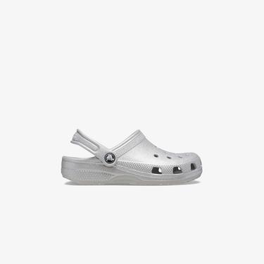  Crocs Classic Glitter T Bebek Gri Terlik