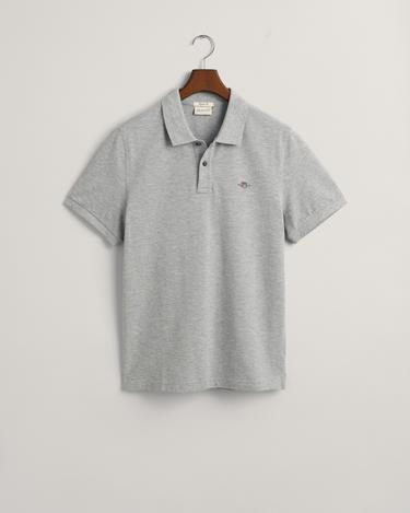  GANT Erkek Gri Regular Fit Polo