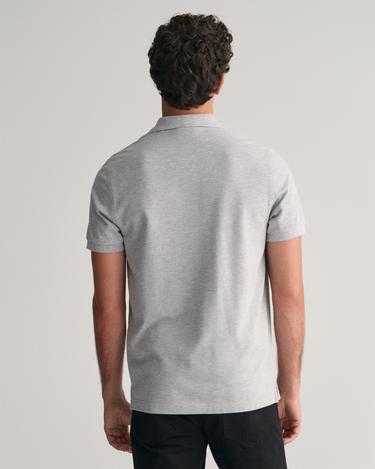  GANT Erkek Gri Regular Fit Polo
