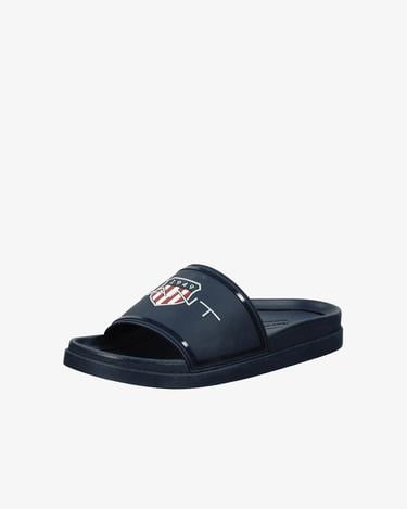  GANT Erkek Lacivert Logolu Terlik