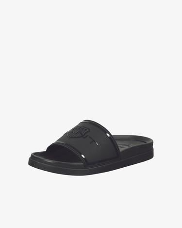  GANT Erkek Siyah Logolu Terlik