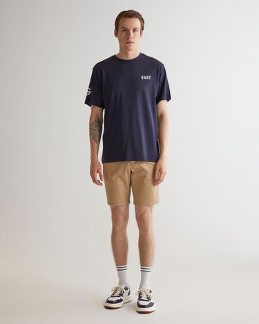  GANT Erkek Lacivert Regular Fit T-Shirt