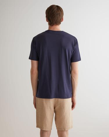  GANT Erkek Lacivert Regular Fit T-Shirt