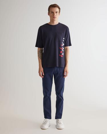  GANT Erkek Lacivert Regular Fit T-Shirt