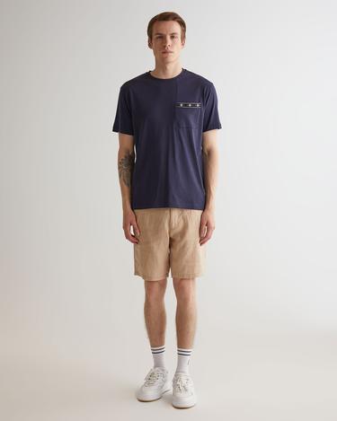  GANT Erkek Lacivert Regular Fit T-Shirt