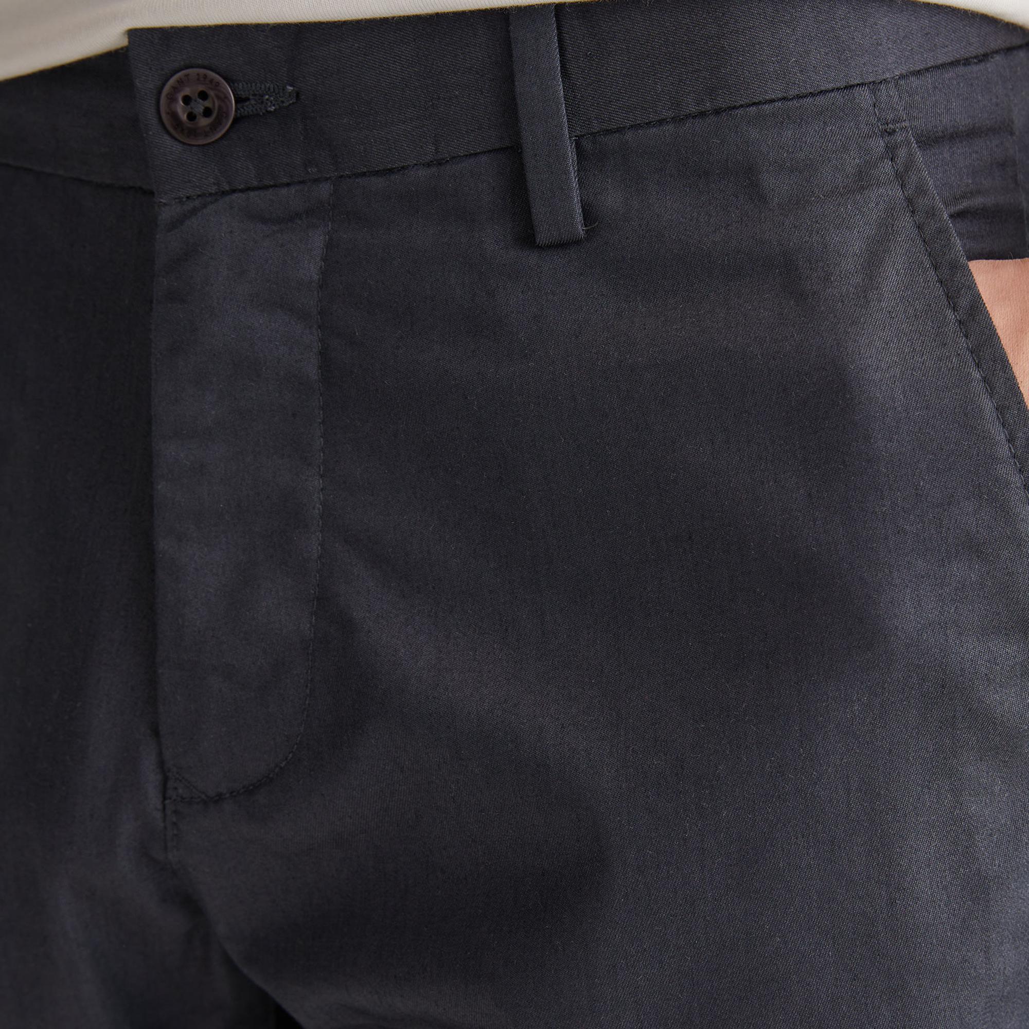 GANT Erkek Gri Slim Fit Şort