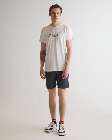  GANT Erkek Gri Slim Fit Şort