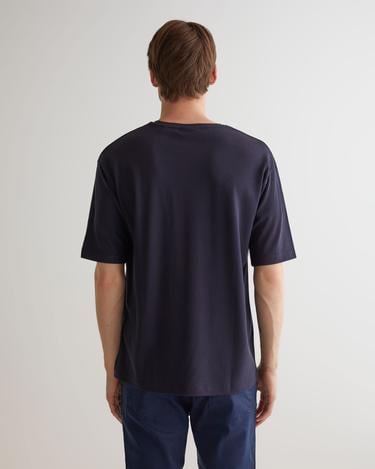  GANT Erkek Lacivert Regular Fit T-Shirt
