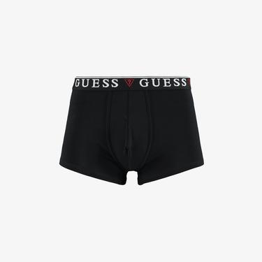  Guess Erkek Beyaz 3'lü Boxer Set