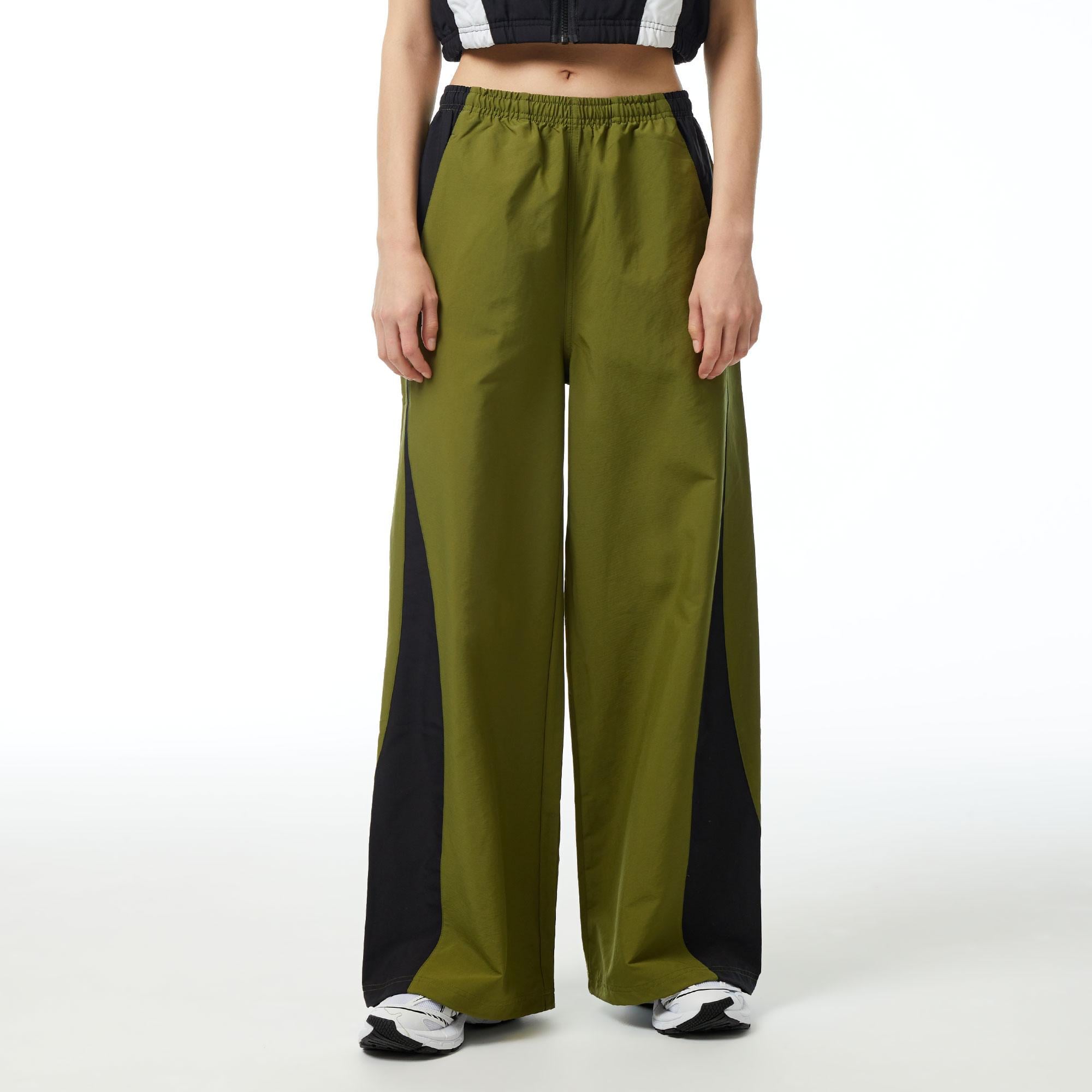 Puma Dare To Parachute Kadın Yeşil Pantolon