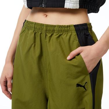  Puma Dare To Parachute Kadın Yeşil Pantolon
