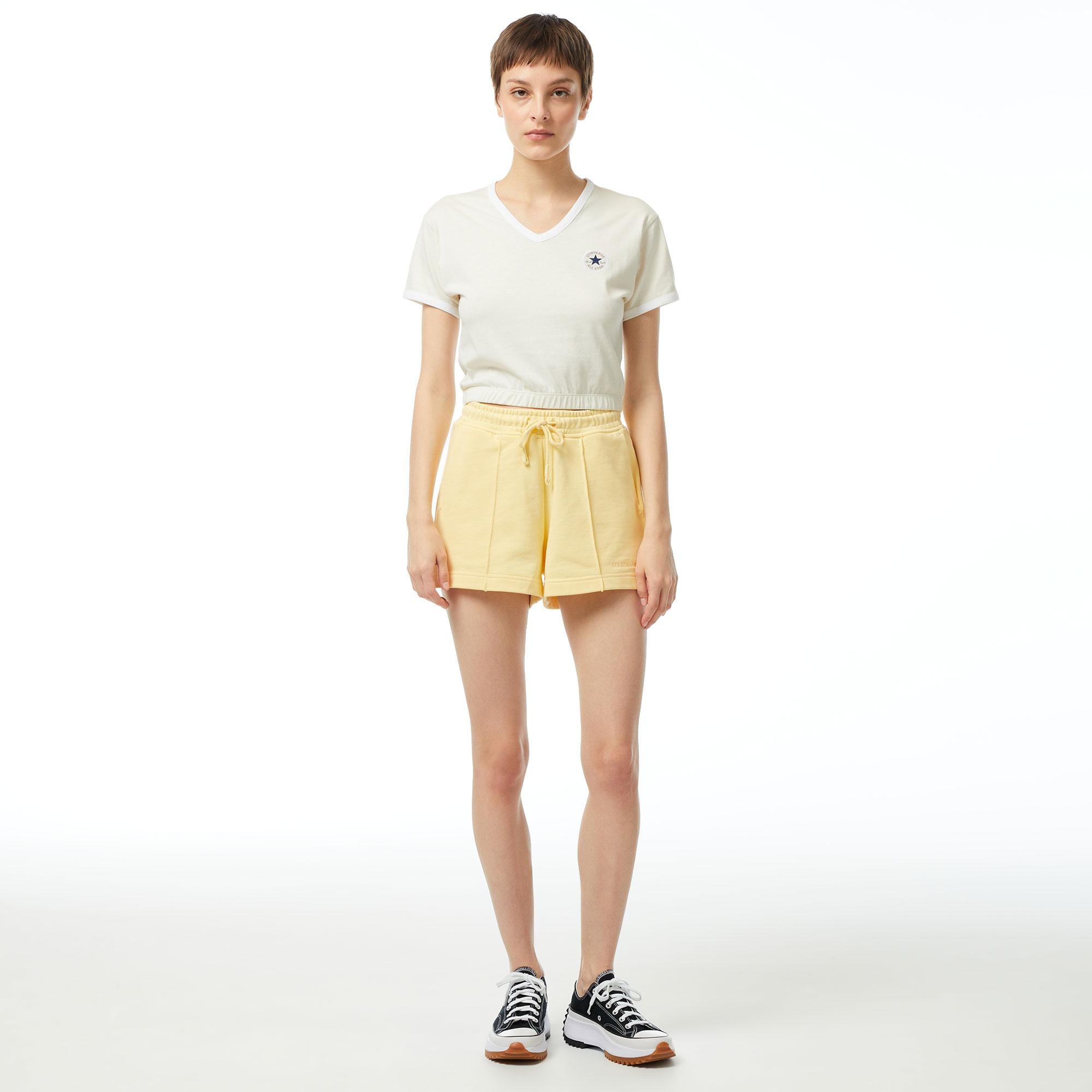 Converse Retro Kadın Beyaz T-Shirt